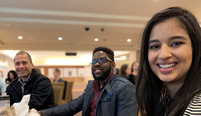 Residents at Research Day